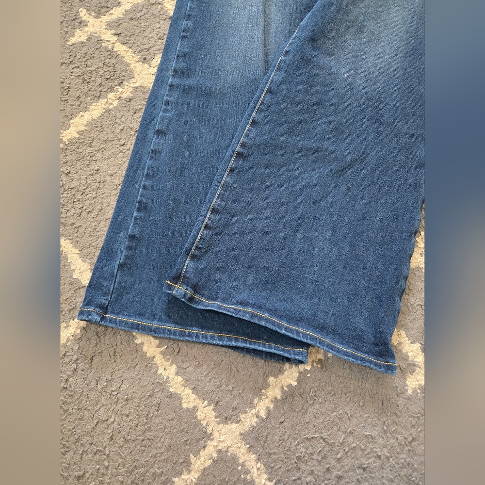 Betabrand Marin Bootcut Stretch Yoga Denim Dark Vintage Wash Size: XL - Picture 8 of 13